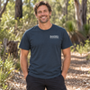 Munda Biddi Off-Trail Men's Tee (Blue Gum)